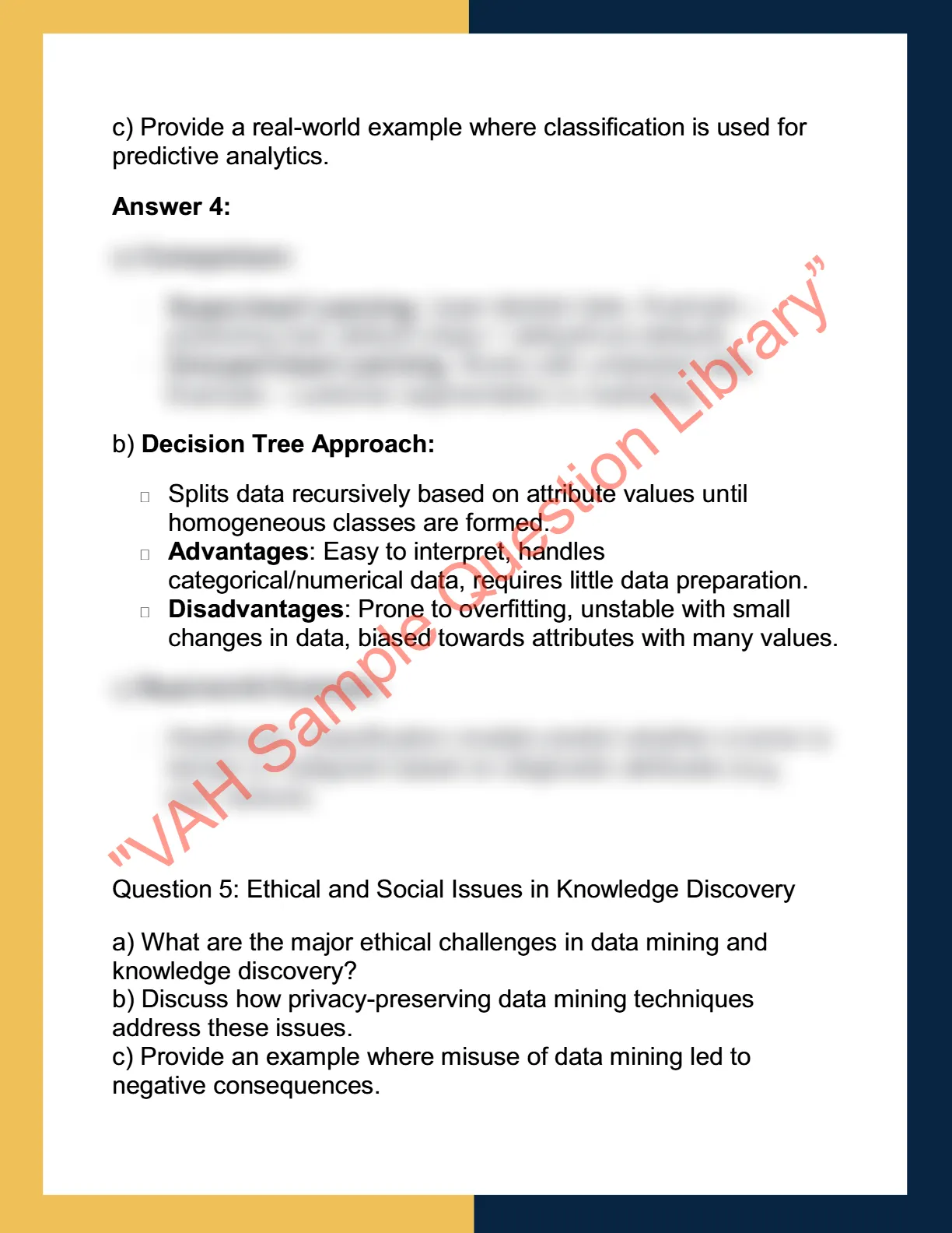 CSE 5372 – Knowledge Discovery & Mining 4